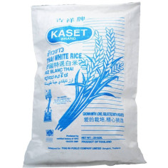 KASET White Rice 20kg – Hochwertiger Langkornreis für Gastronomie und Haushalte
