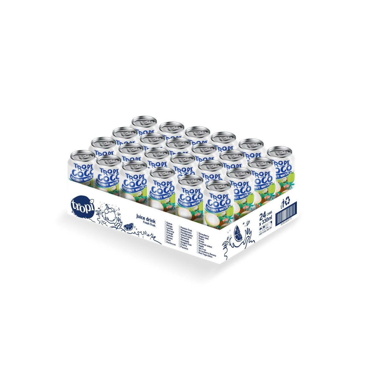 Tropi Young Coconut Wasser  – Exotischer Genuss in Premium-Qualität