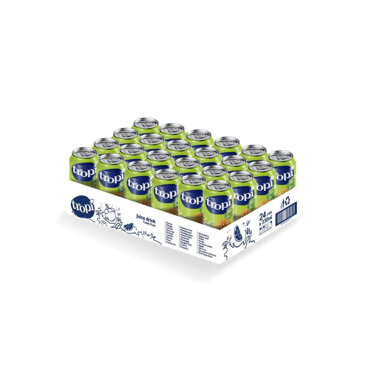Tropi Ananassaft – Exotischer Genuss in Premium-Qualität