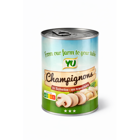 YU Champignons in Dose 425 g für Gastronomie und Küche