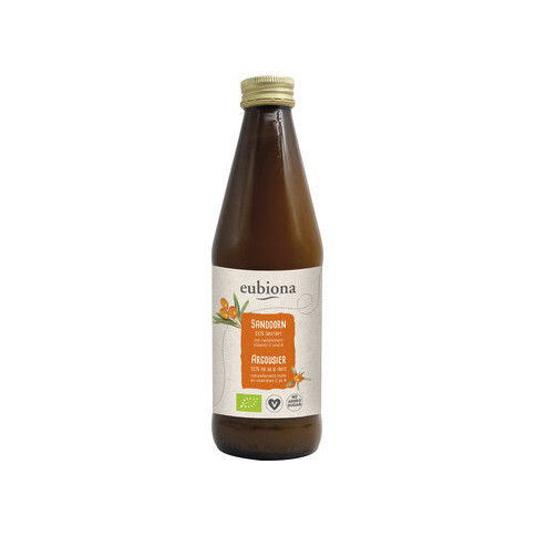Sanddornsaft ungesüsst bio von Eubiona | Bio, vegan, lakt...