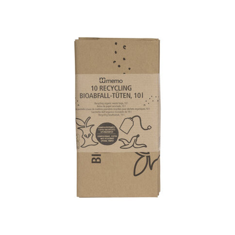 Bioabfall Kompostb.10ltr 10Stk Memo von Memo | Papiertasc...
