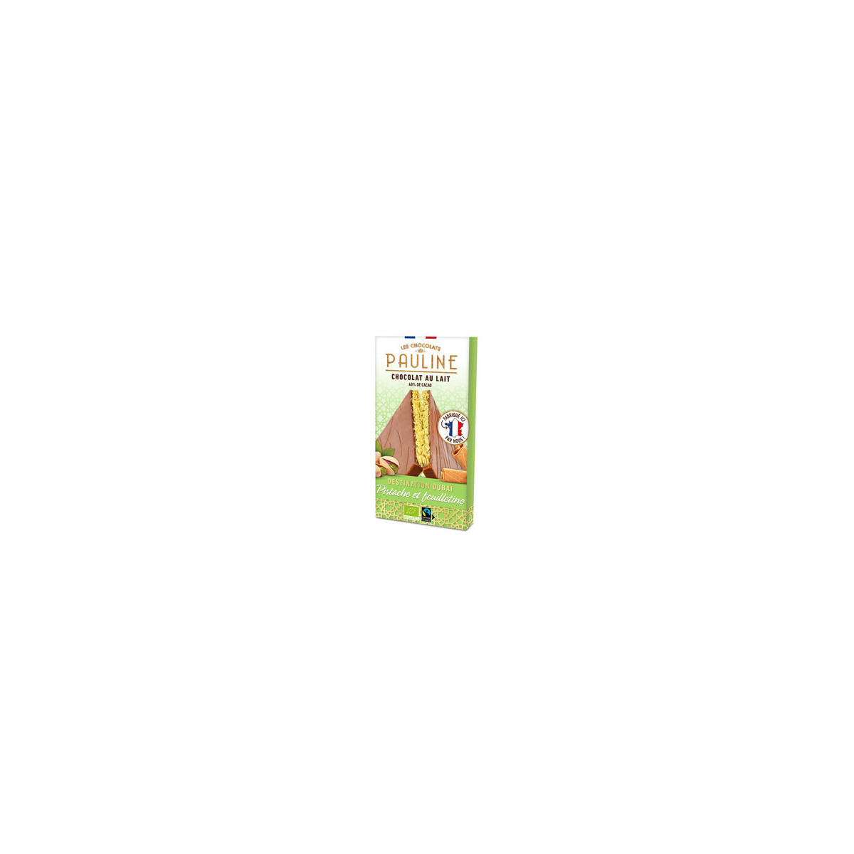 MilkChocolate filled Pist. Pauline von Les Chocolats de P...