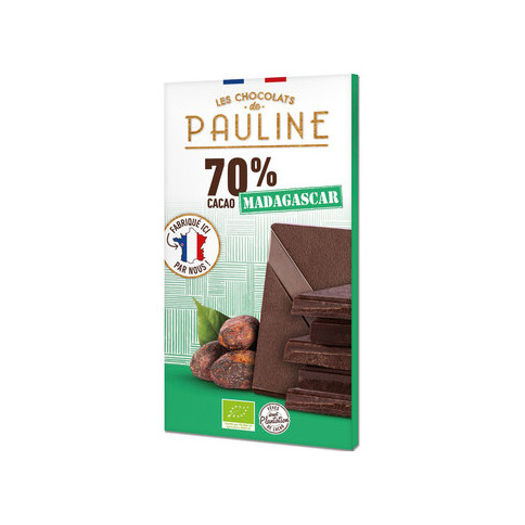 Dark Chocolate70% Madag. Pauline von Les Chocolats de PAU...