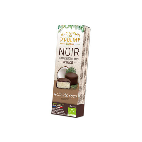 Coconut Bites DarkChocolate Pauline von Les Chocolats de...