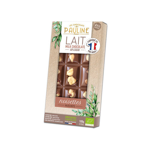 MilkChocolate40% Hazelnut Pauline von Les Chocolats de PA...