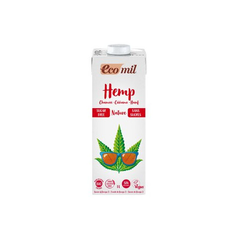 Ecomil Hanfdrink Natur o/Zucker von EcoMil | Bio, vegan...