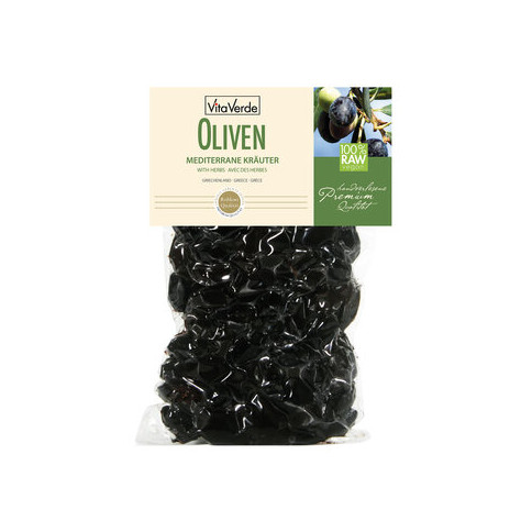 VVerdeOliven schwarz m/Kräuter Btl von Vita Verde | Bio...