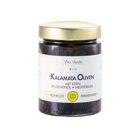 Kalamata Oliven m.K.in Oliv.öl Vita von Vita Verde | Bio...