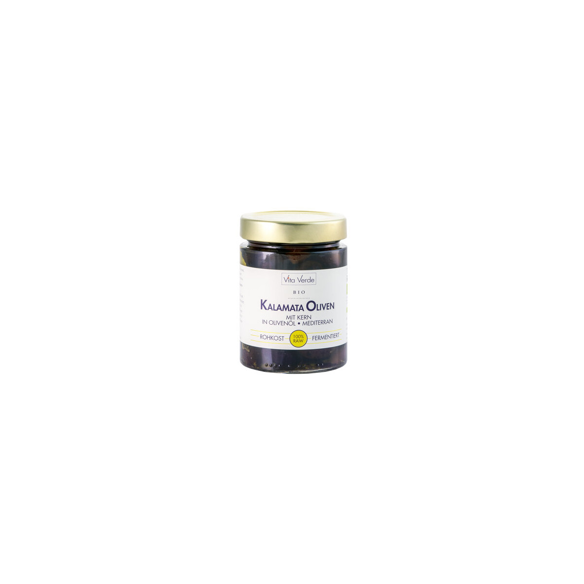 Kalamata Oliven m.K.in Oliv.öl Vita von Vita Verde | Bio...