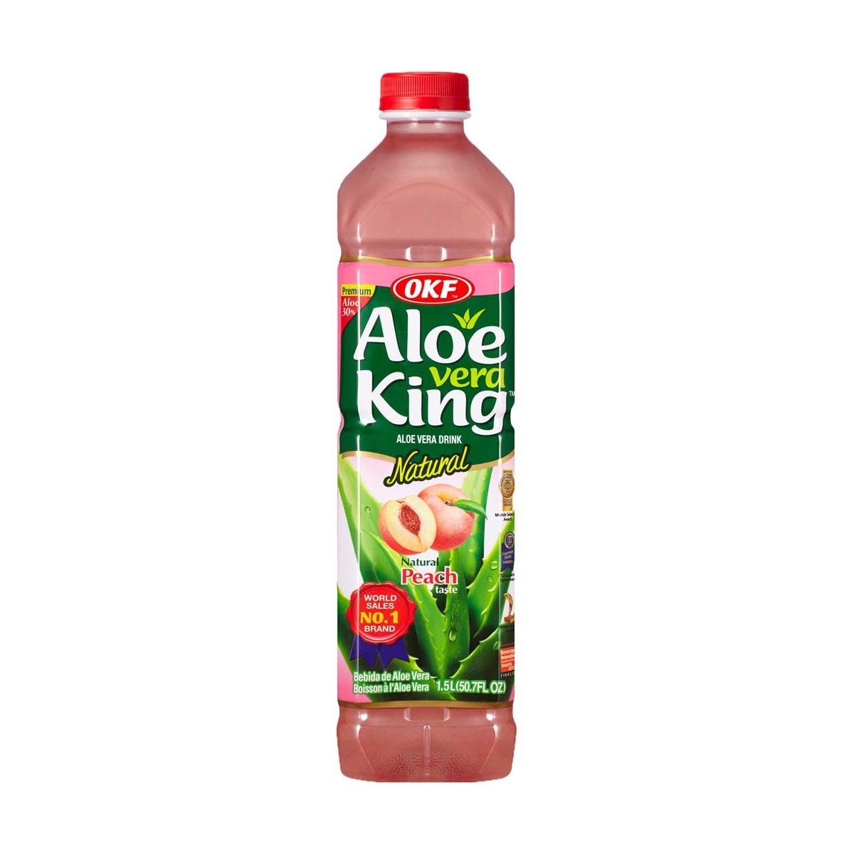 Aloe Vera Getränk Pfirsich OKF Getränke online günstig kaufen im Shop für B2B Kunden