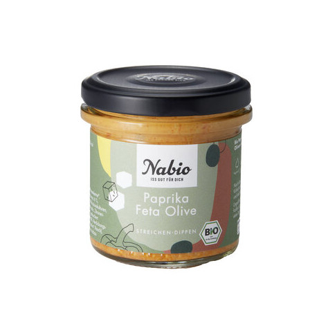 Paprika Feta Olive Aufstrich Nabio von Nabio | Bio | Aufs...
