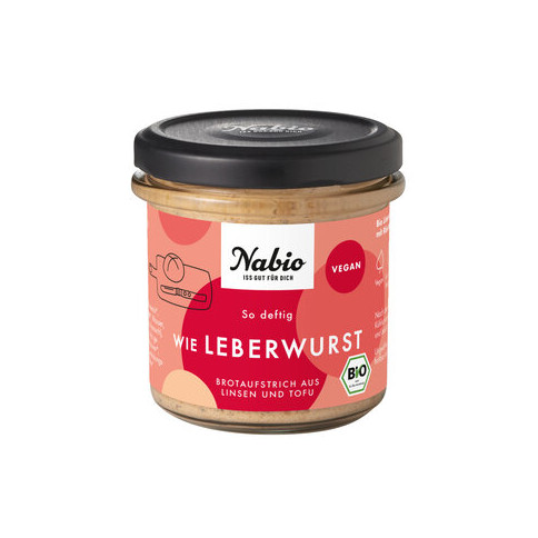 Aufstrich wie Leberwurst Nabio von Nabio | Bio, vegan | A...