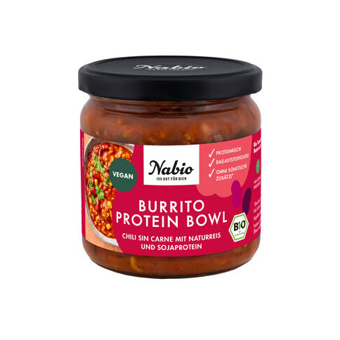 Burrito Protein Fertiggericht Nabio von Nabio | Bio, vega...
