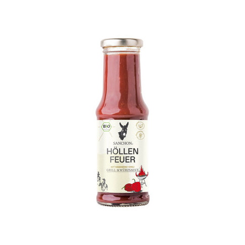Höllenfeuer Sauce Sanchon von Sanchon | Bio, vegan | Fert...