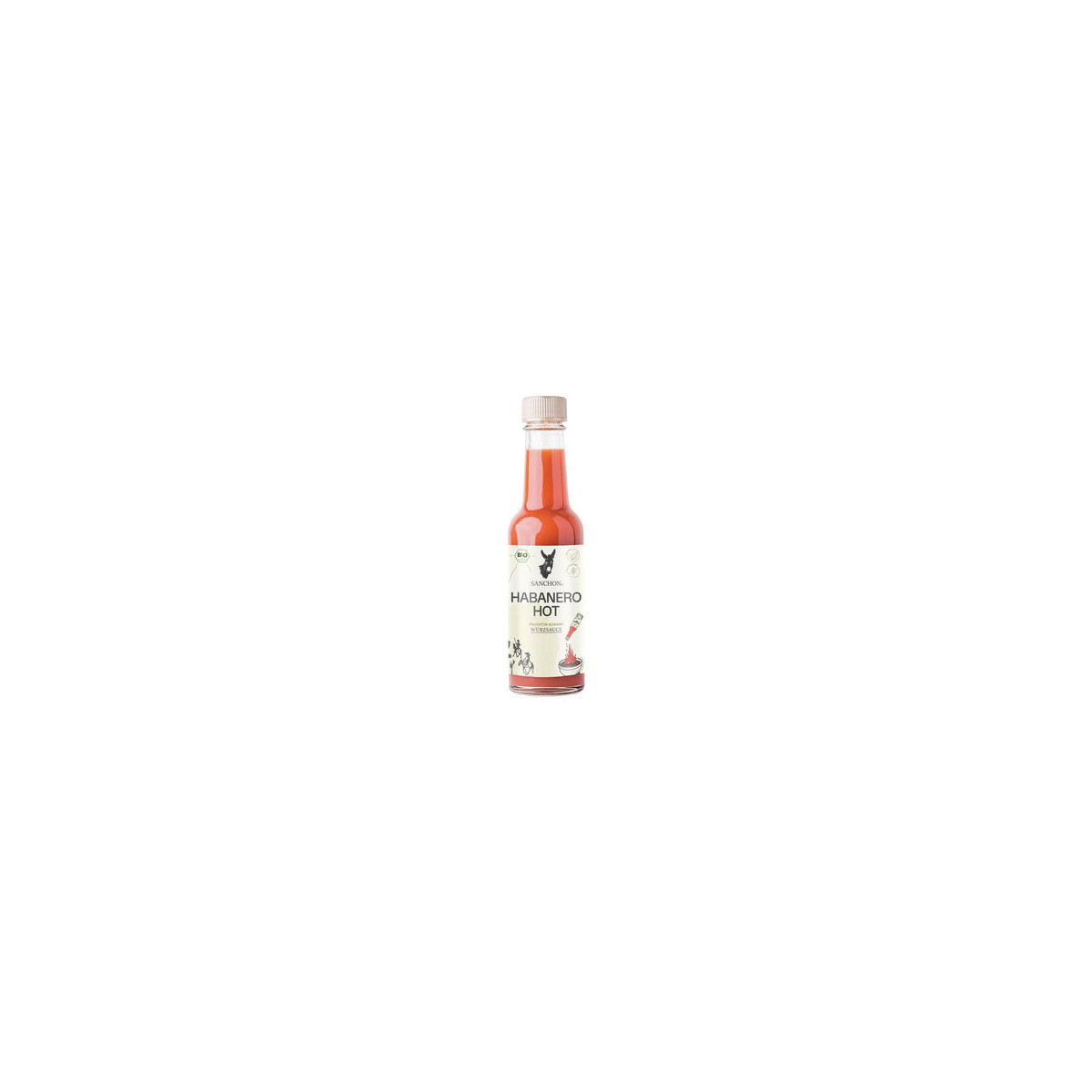 Habanero Hot Sauce Sanchon von Sanchon | Bio, vegan, lakt...