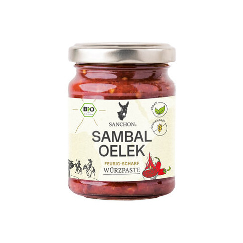 Sambal Oelek scharf Sanchon von Sanchon | Bio, vegan | Fe...