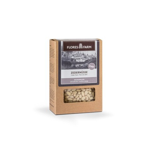 FFarm Zedernnüsse, ganze Kerne von Flores Farm | Bio, veg...