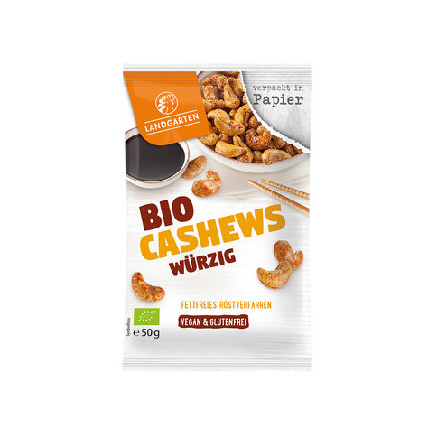 Cashews würzig Landgarten von Landgarten | Bio, vegan | G...