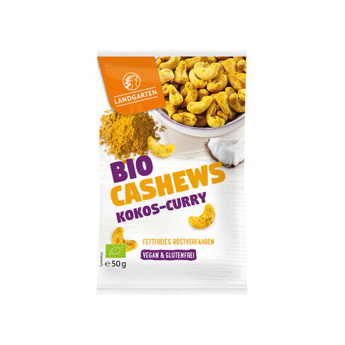 Cashews Kokos-Curry Landgarten von Landgarten | Bio, vega...
