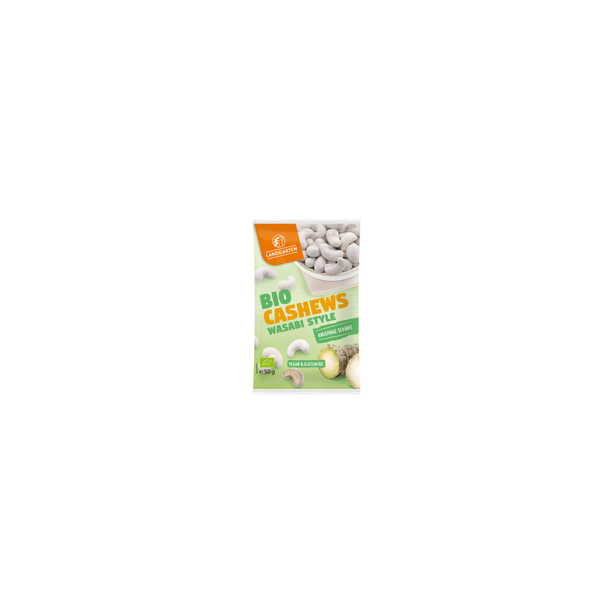 Cashews Wasabi Landgarten von Landgarten | Bio, vegan | G...