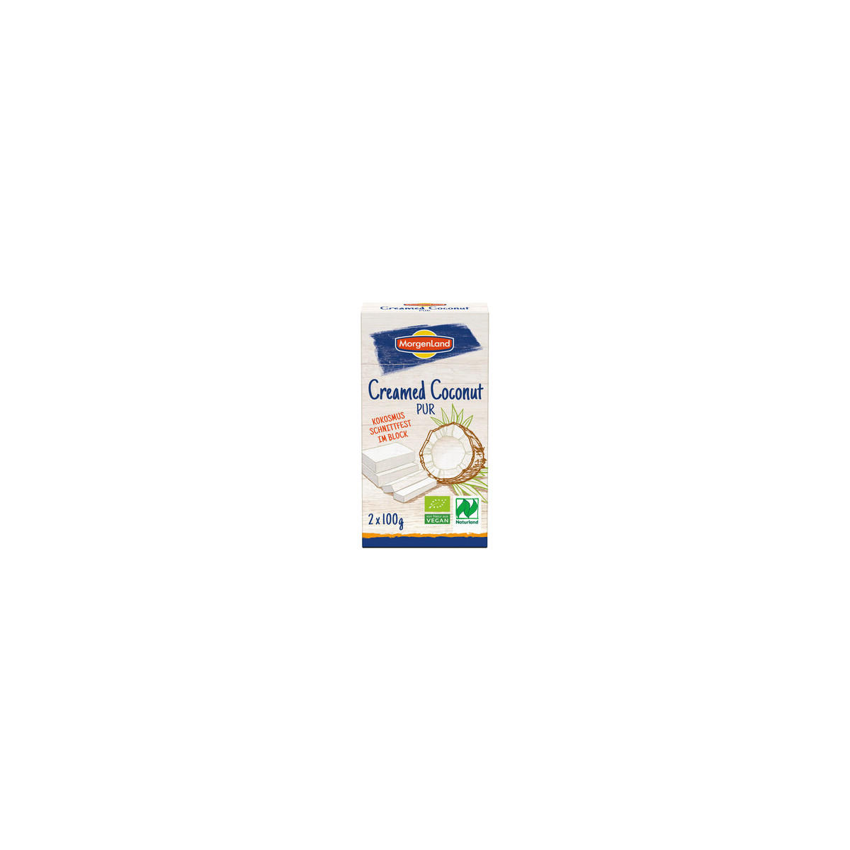 Creamed Coconut pur Morgenland von Morgenland | Bio, vega...