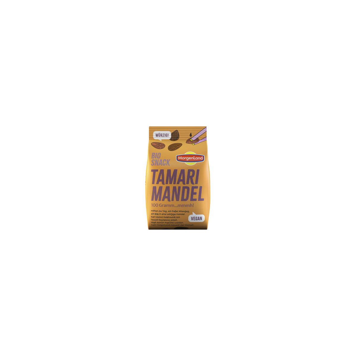 Snack Tamari Mandel Morgenland von Morgenland | Bio, vega...