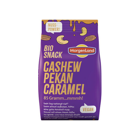 Snack CashewPekanCaramel Morgenland von Morgenland | Bio...
