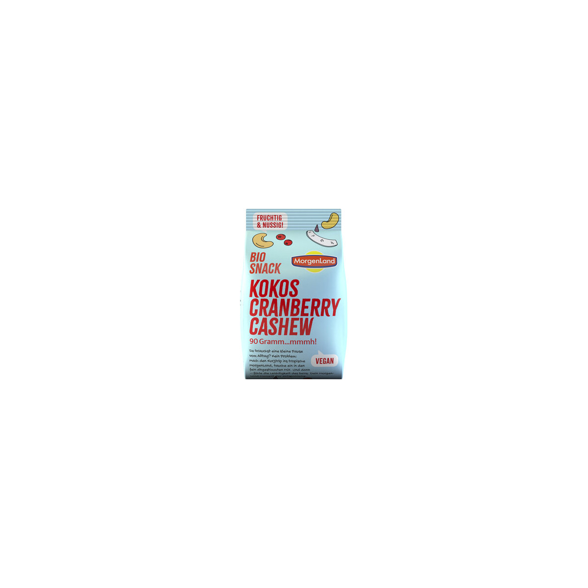 Snack KokosCranberryCashew Morgenla von Morgenland | Bio...