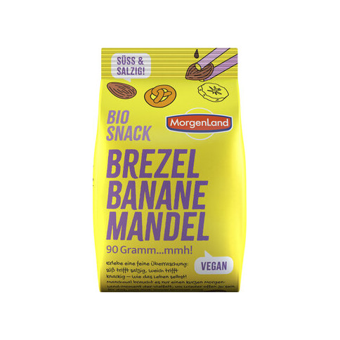 Snack BrezelBananeMandel Morgenland von Morgenland | Bio...