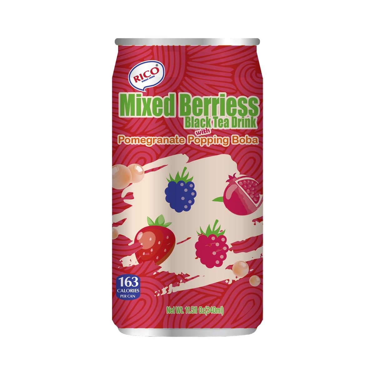 Schwarzer Beerentee mit Granatapfel-Pop RICO Getränke online günstig kaufen im Shop für B2B Kunden
