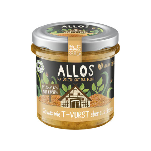 Teewurst Iss mir nicht Wurst von Allos | Bio, vegan | Auf...