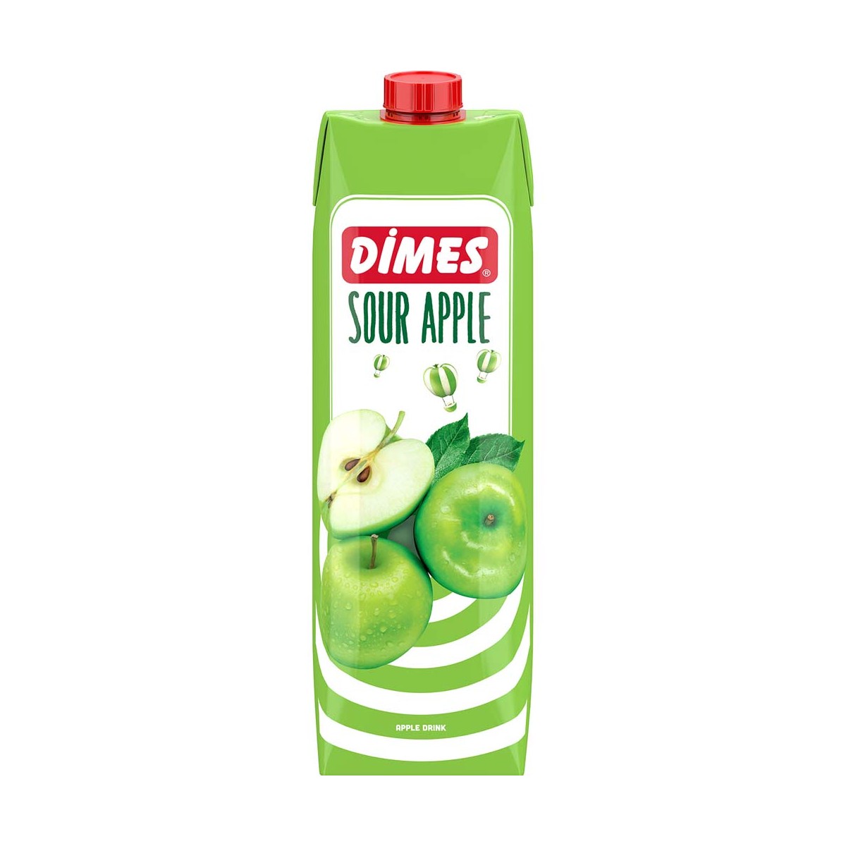Saurer Apfel Getränk  (Tetra) DIMES Getränke online günstig kaufen im Shop für B2B Kunden