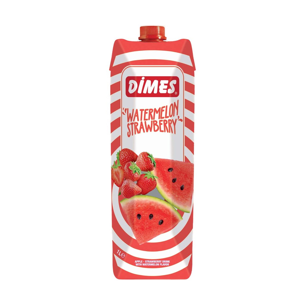 Wassermelone & Erdbeere Getränk (Tetra) DIMES Getränke online günstig kaufen im Shop für B2B Kunden