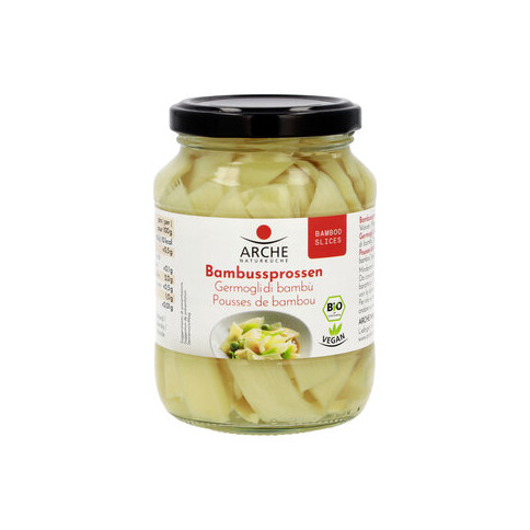 Bambussprossen in Streifen von Arche | Bio, vegan | Konse...