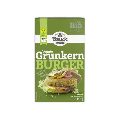 Grünkernburger von Bauck Mühle | Bio, vegan, laktosefrei...
