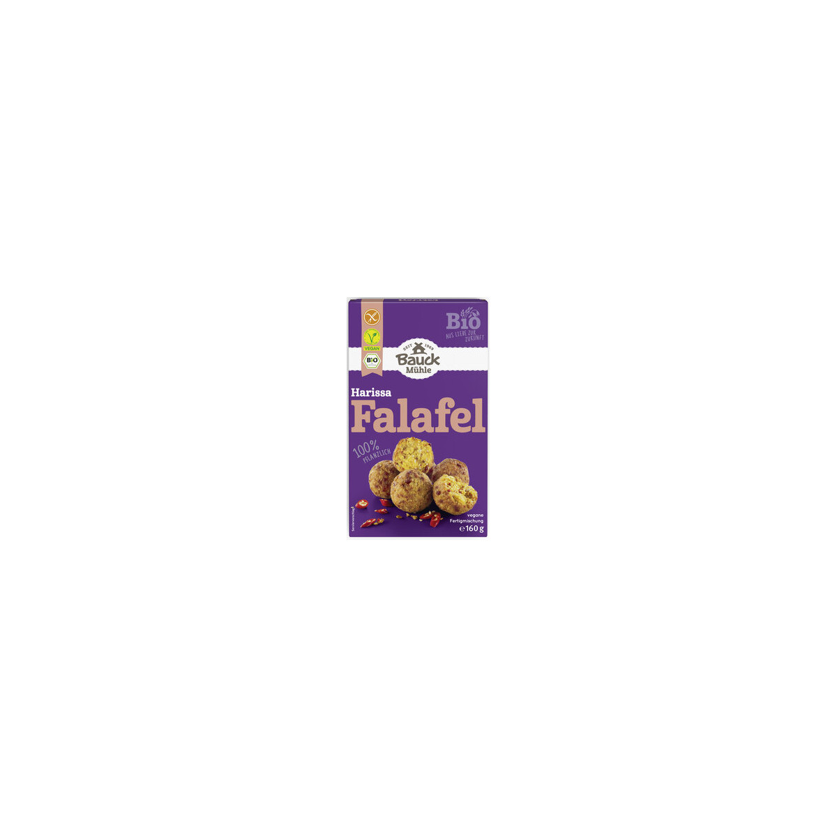Falafel Harissa gf von Bauck Mühle | Bio, vegan, glutenfr...