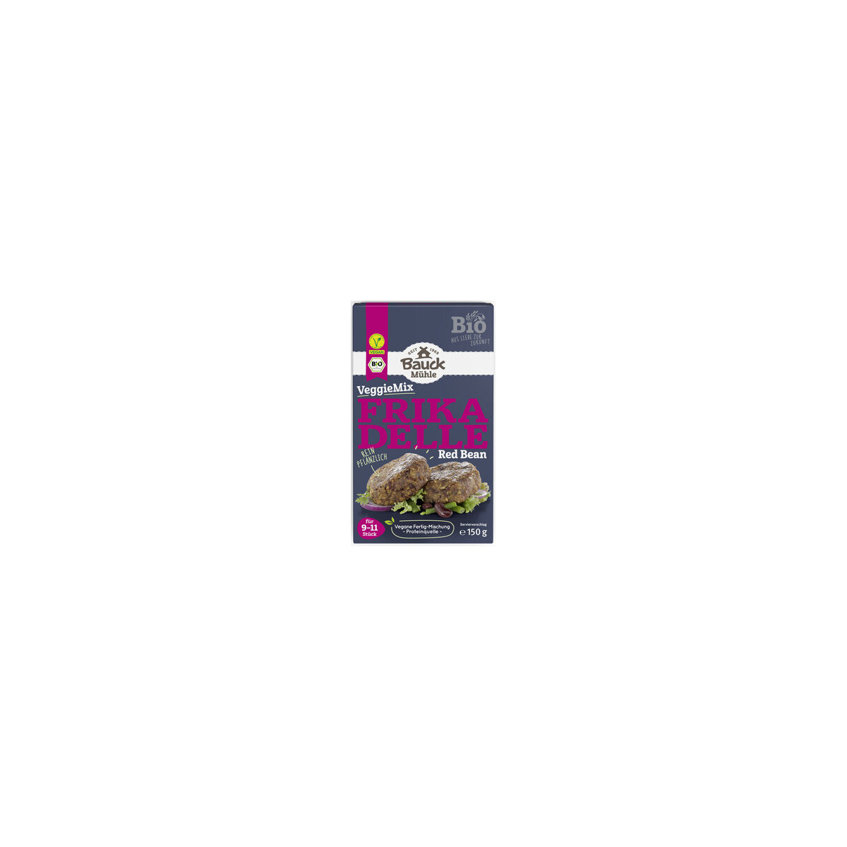 VeggieMix Frikadelle von Bauck Mühle | Bio, vegan | Ferti...