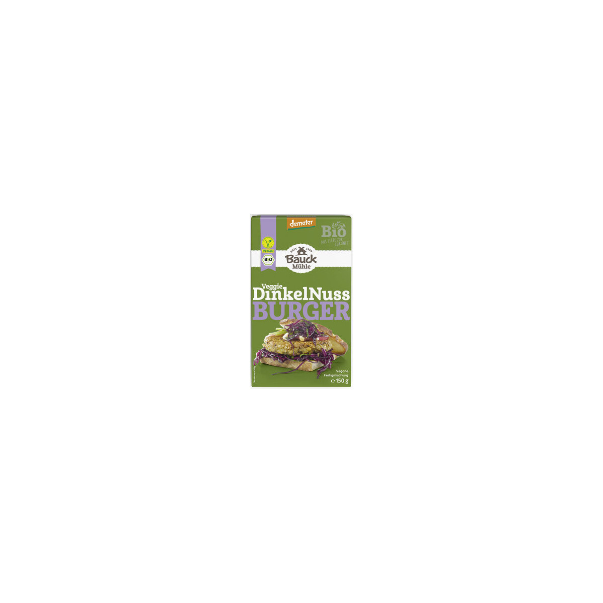 DinkelNuss Burger demeter von Bauck Mühle | Bio, vegan, D...
