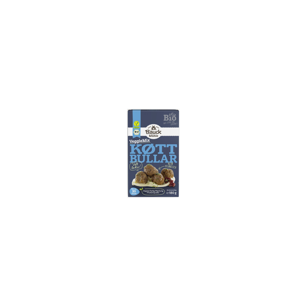 VeggieMix Köttbullar von Bauck Mühle | Bio, vegan | Ferti...