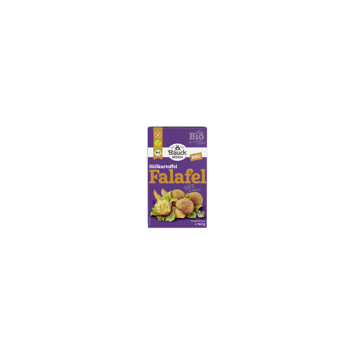 Süsskartoffel Falafel glutenfrei von Bauck Mühle | Bio, v...