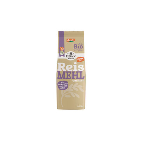 Reismehl VK demeter gf von Bauck Mühle | Bio, vegan, glut...