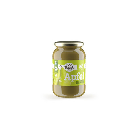 Apfel-Birnenmark ungesüßt von Bauck Mühle | Bio, vegan...