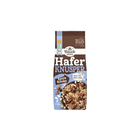 Hafer Knusper Müsli Schoko gf von Bauck Mühle | Bio, vega...