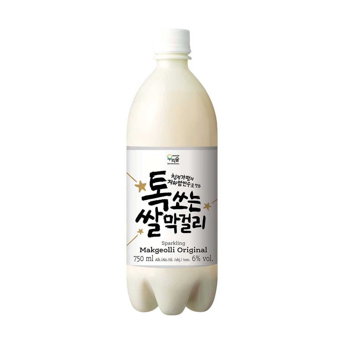 Prickelnde Reis-Makgeolli 6% Alc. WOORISOOL Getränke online günstig kaufen im Shop für B2B Kunden