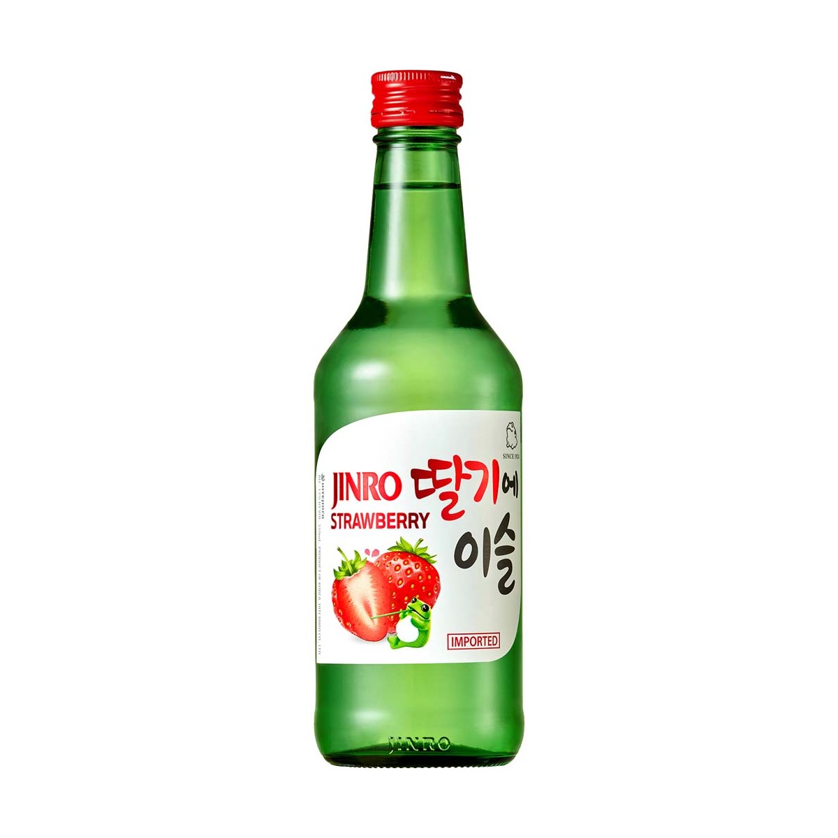 Soju Erdbeere 13% Alc. JINRO Getränke online günstig kaufen im Shop für B2B Kunden