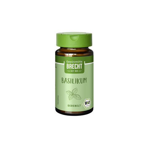 Basilikum gerebelt - im Glas von Brecht | Bio, vegan, lak...