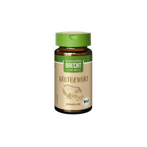 Brotgewürz gemahlen- im Glas von Brecht | Bio, vegan, lak...