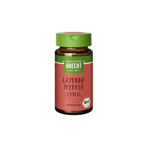 Cayennepfeffer gemahlen - im Glas von Brecht | Bio, vegan...