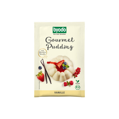 Pudding Vanille Gourmet von Byodo | Bio, vegan, laktosefr...